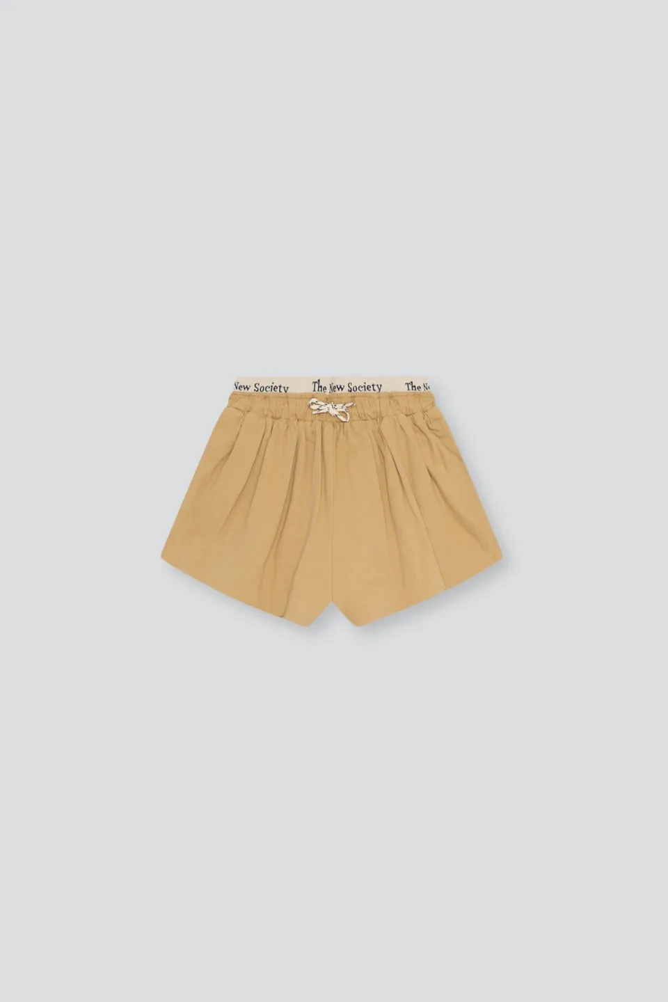 The New Society Gorse shorts ragazzo sabbia 12 anni cotone