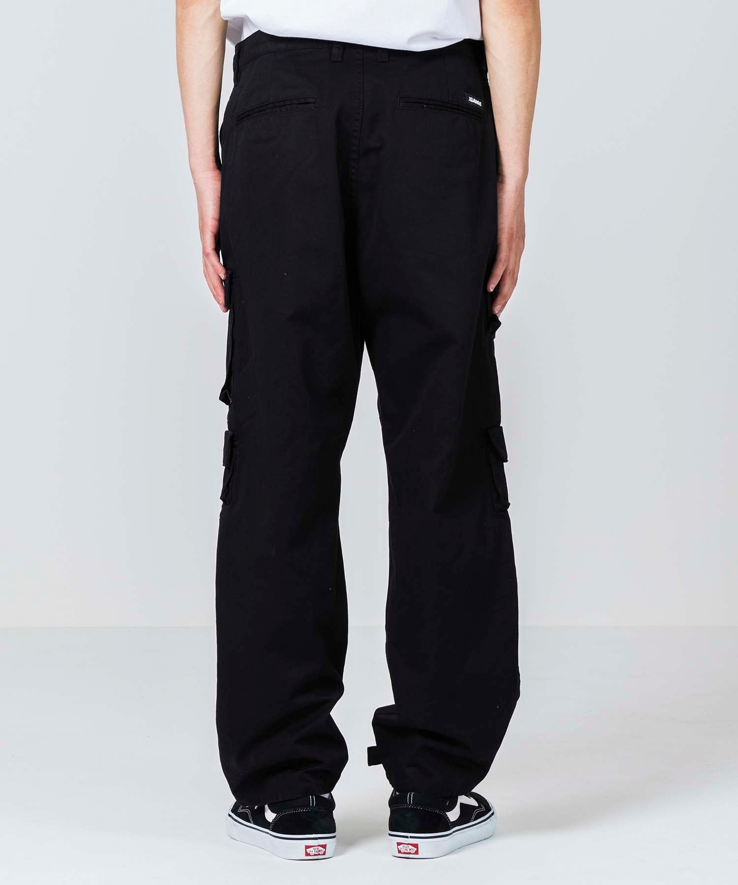 X-Large Double Pocket Military Pantaloni Cotone Tasche