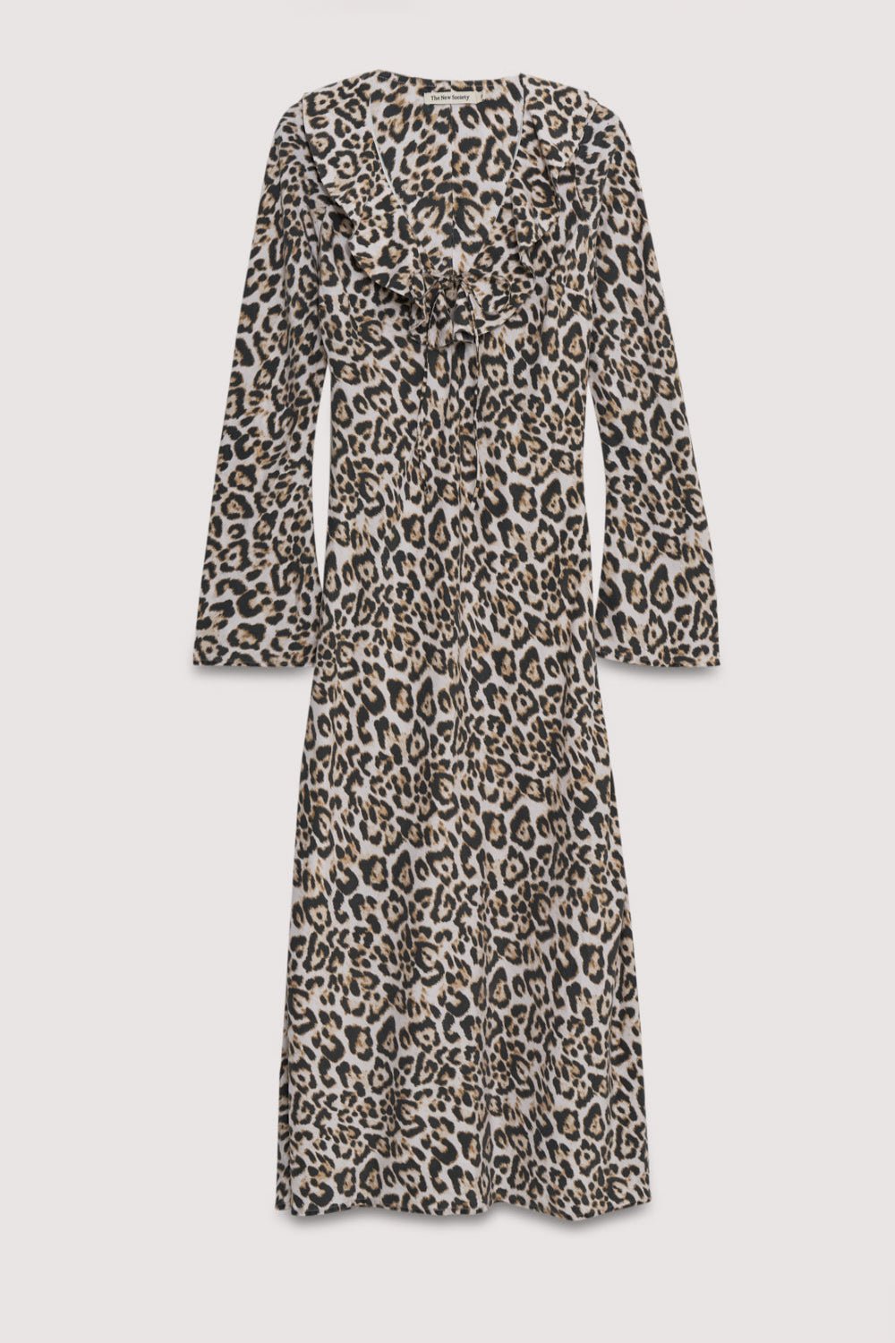 The New Society Nelia abito donna lyocell leopardato