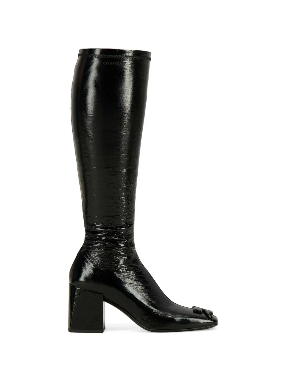 Courreges PERSBT002VY0035 stivaletti neri