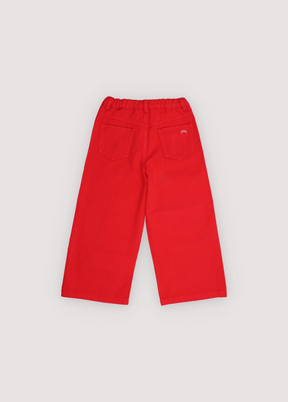 THE NEW SOCIETY Lily Pant pantaloni rossi bimba cotone