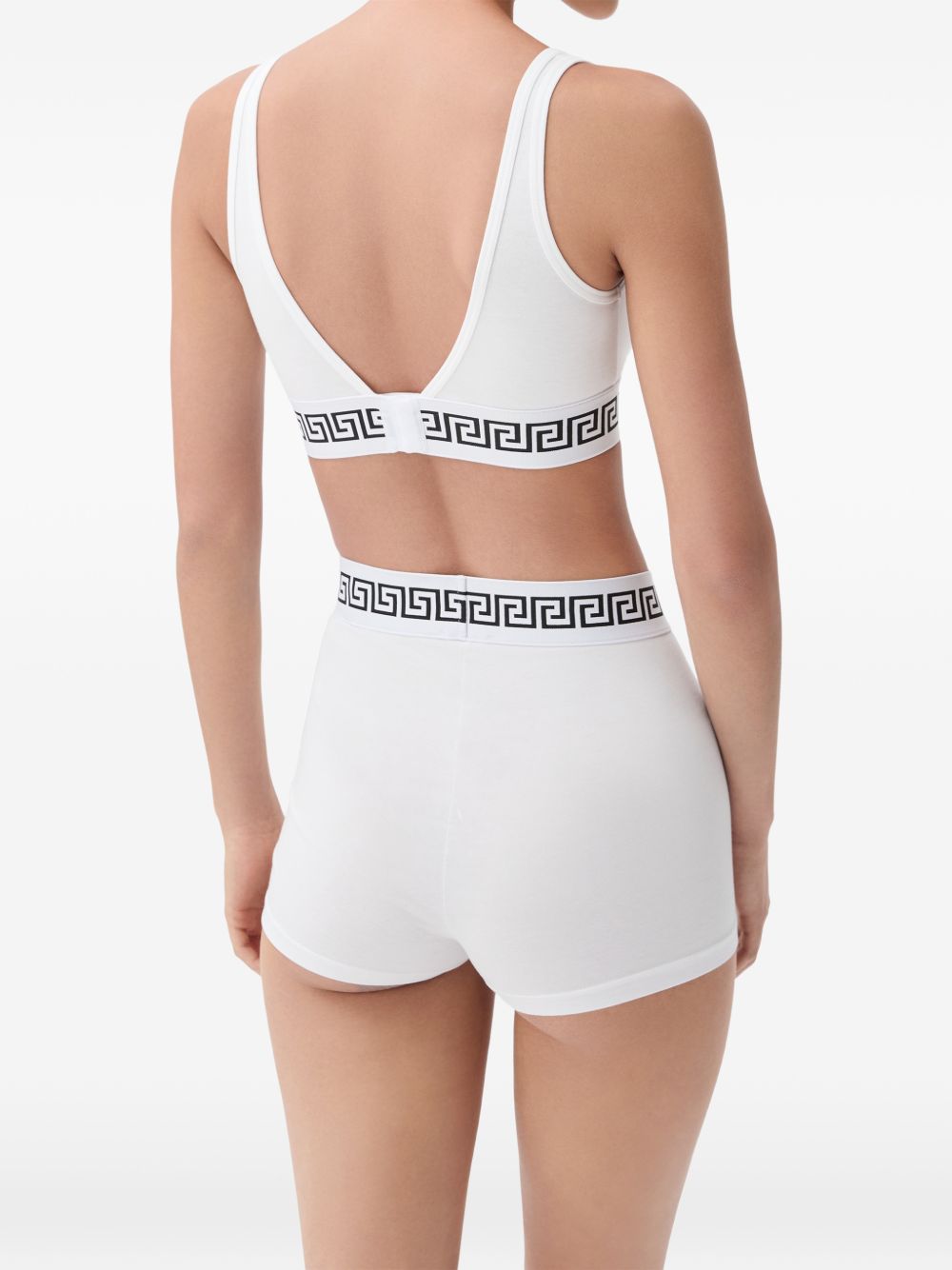 Versace 1027042 maglia intima donna nero invernale