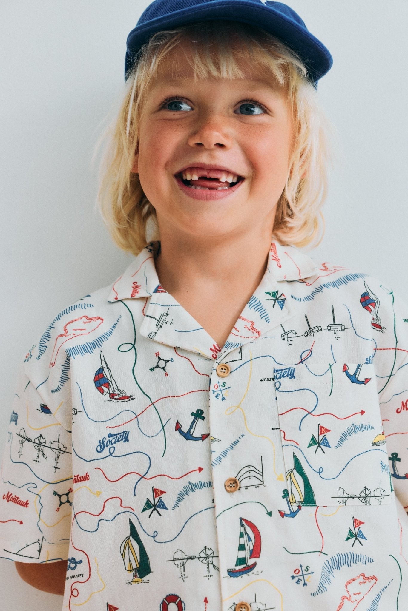 The New Society Clove Shirt camicia mappa cotone maniche corte