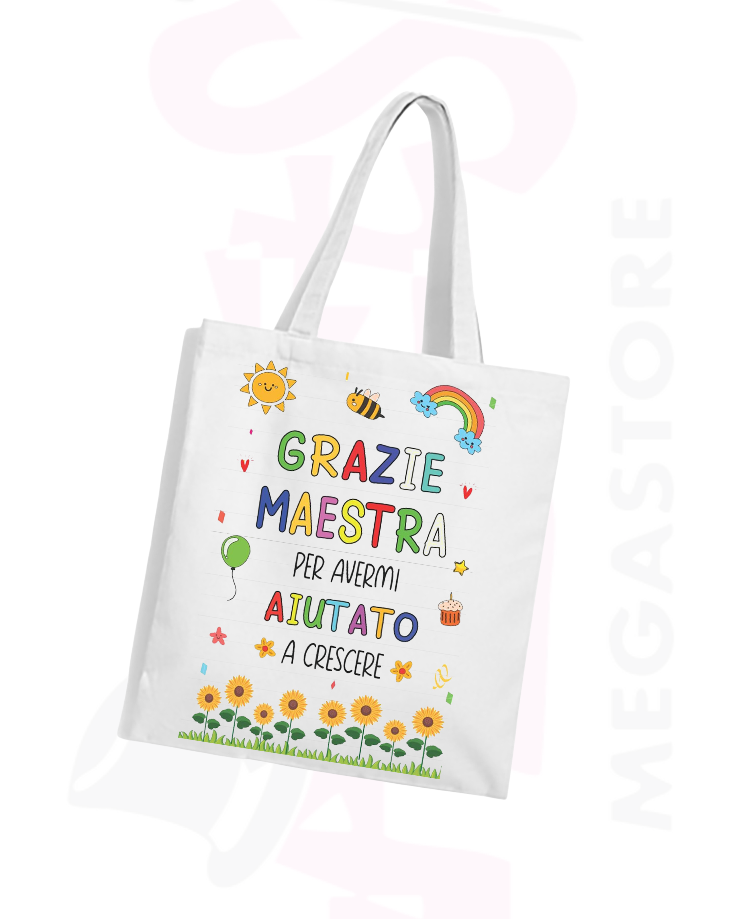 Mr Gadgets shopper in cotone regalo maestra