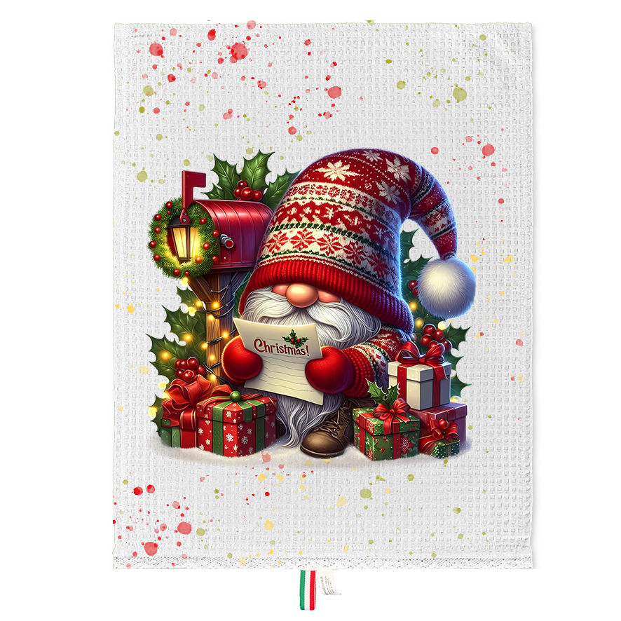 Mr. Gadgets Natale canovaccio cucina in cotone festa