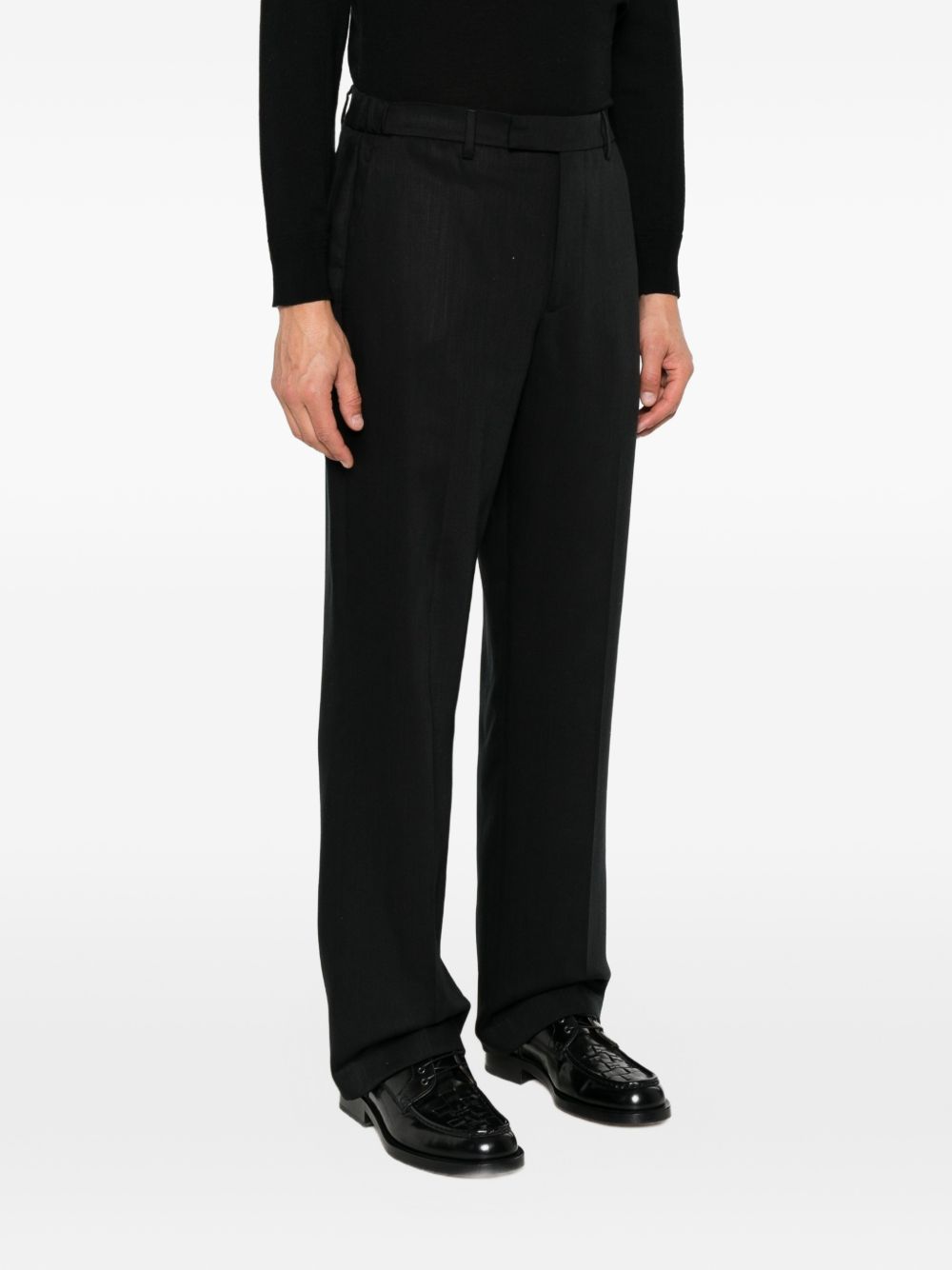 Berwich Lucano Elax ENF01G pantaloni uomo nero