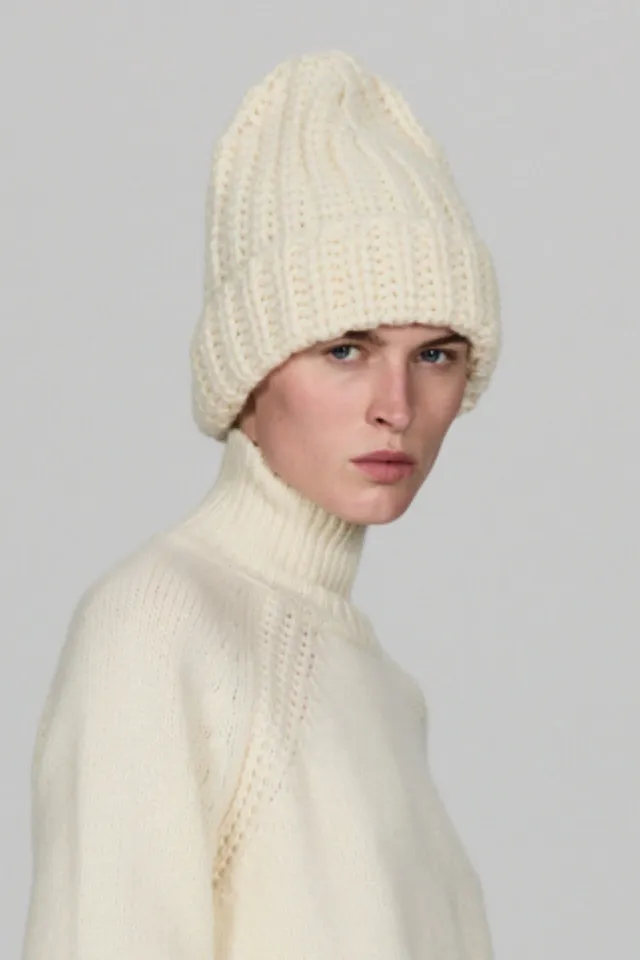 Sa Su Phi Chunky Beanie berretto cashmere