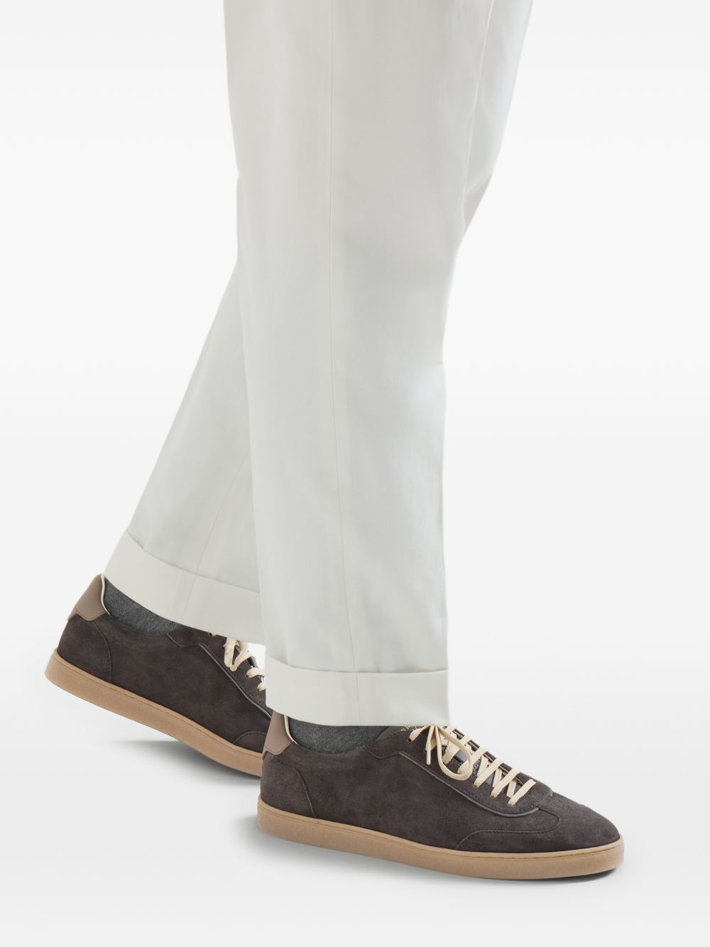 Brunello Cucinelli MZUMGLJ336 Mocassini Pepe Uomo