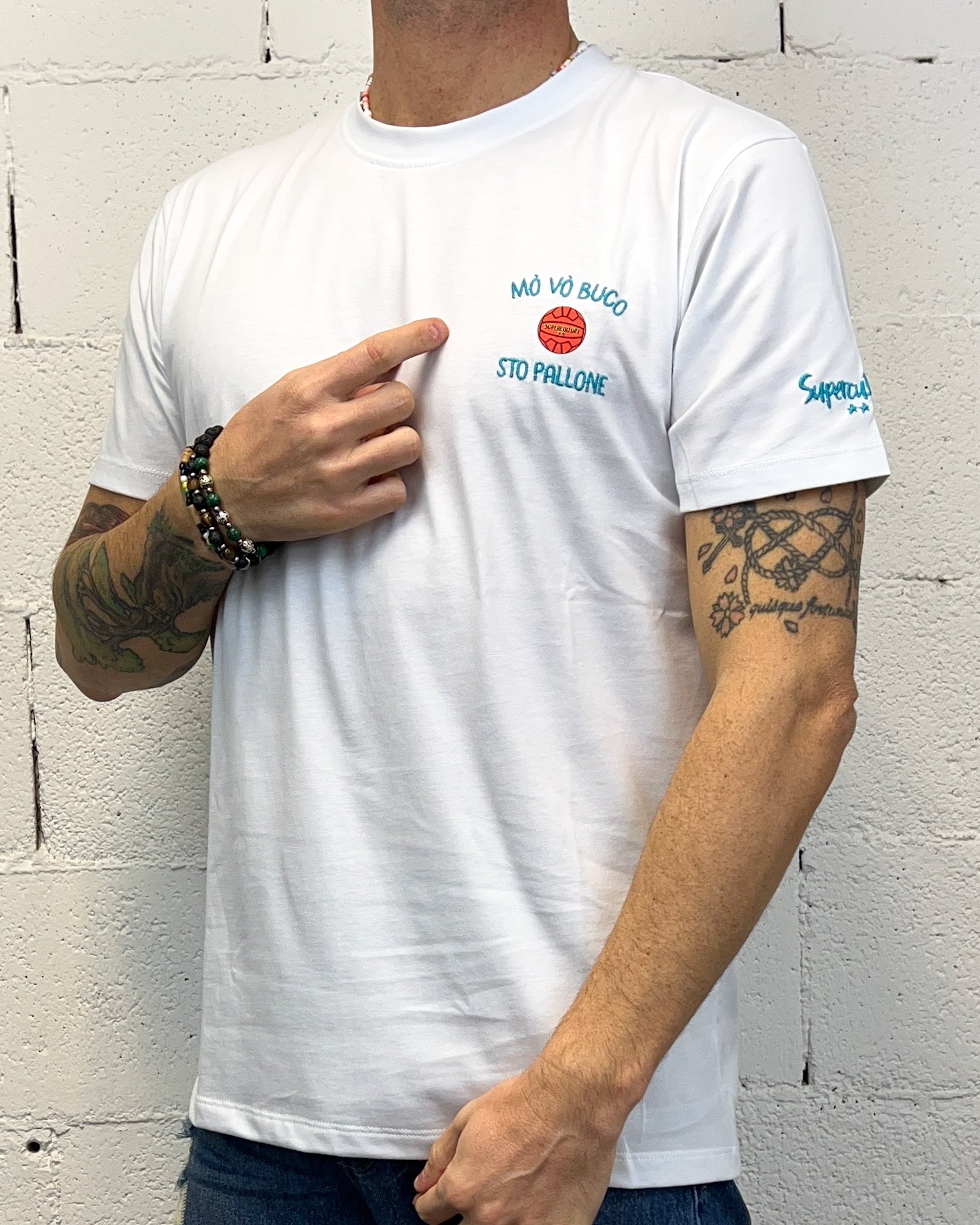 ONLYONE SUPERCULTURE Mo’ Vo’ Buco t-shirt cotone
