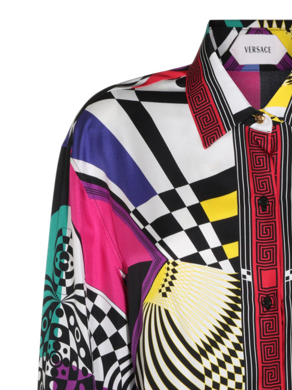Versace 1024221 camicia multicolor donna