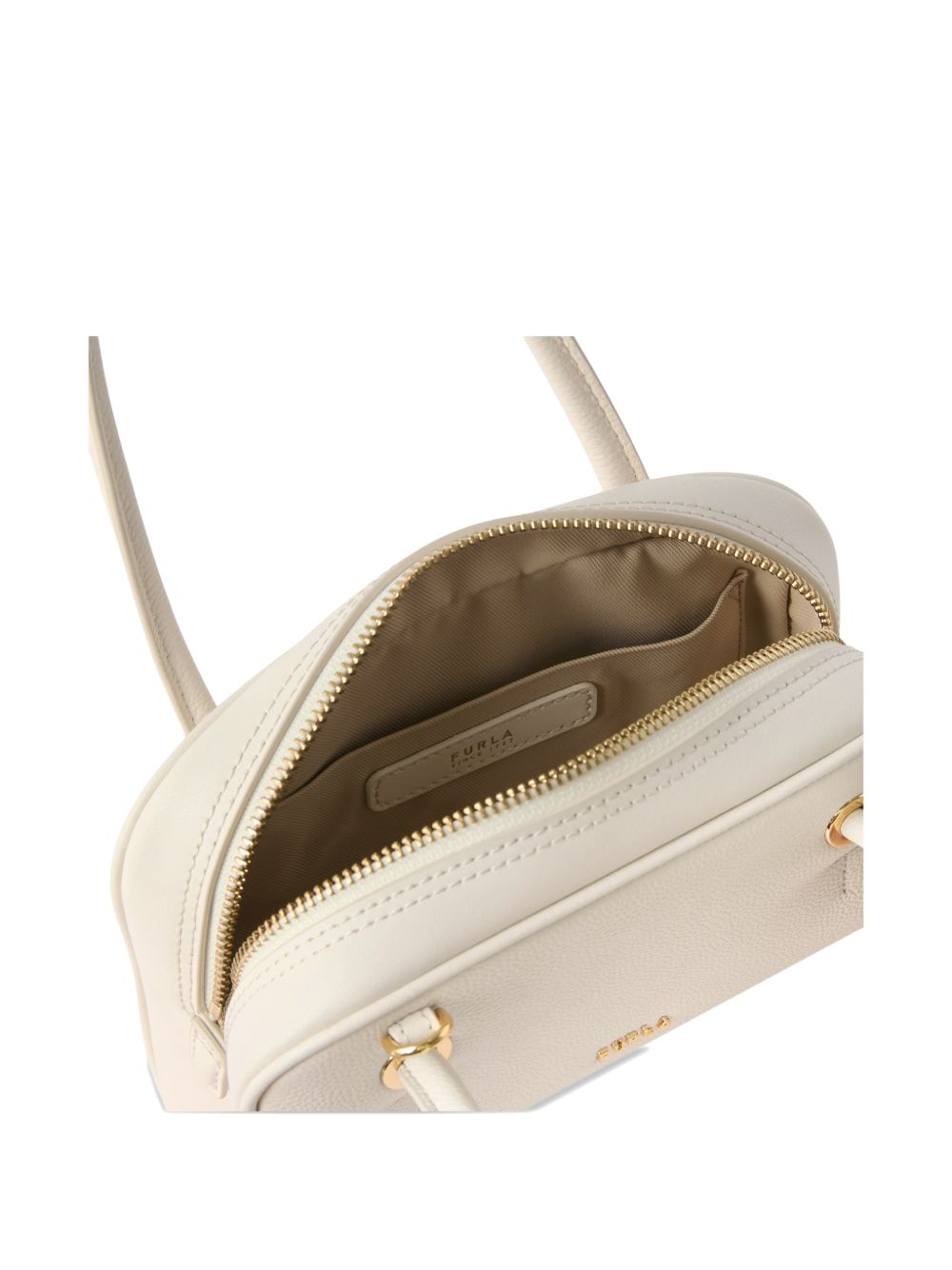 Furla WE00915 borsa a mano bianca con tracolla