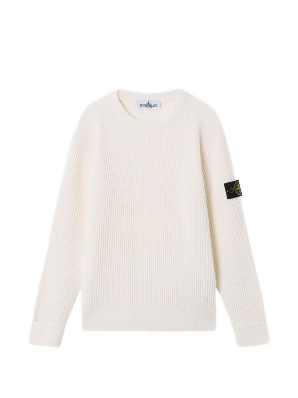 Stone Island Junior L2S165100010S0C02V0001 felpa bianca