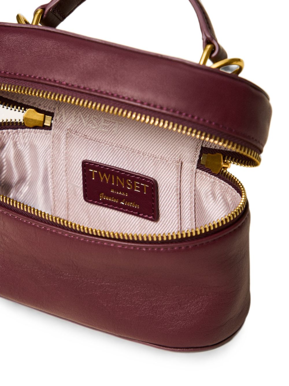 Twinset 262TD8170 borsa a tracolla rossa bordeaux
