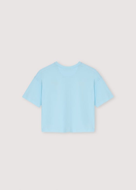 THE NEW SOCIETY Salvia T-Shirt Cotone Azzurra 12Y