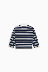 The New Society Glowee polo bambino righe cotone