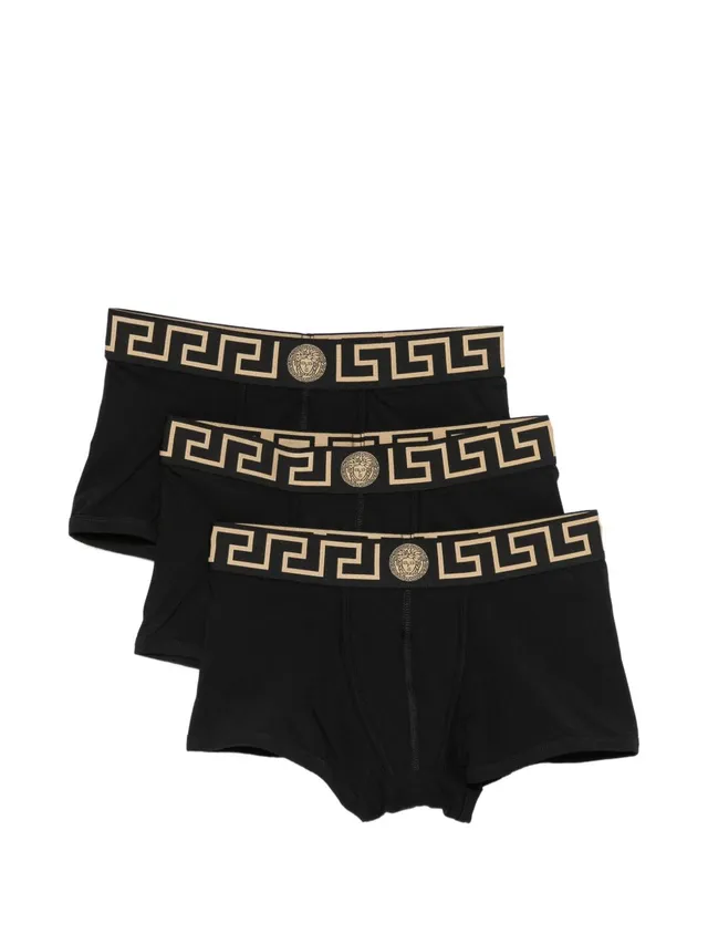 Versace AU10326 maglia intima uomo nero