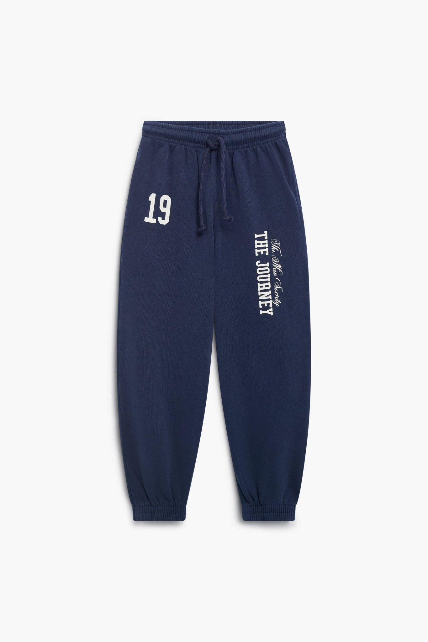 The New Society Eris pantaloni jogger cotone felpato