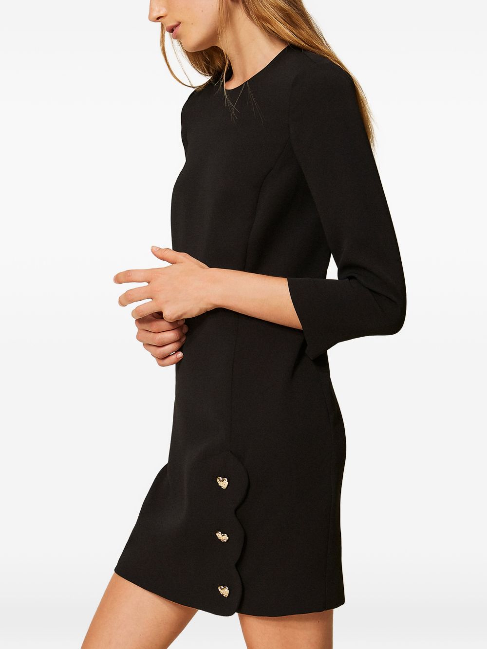Twinset 262TP2045 abito lungo nero donna