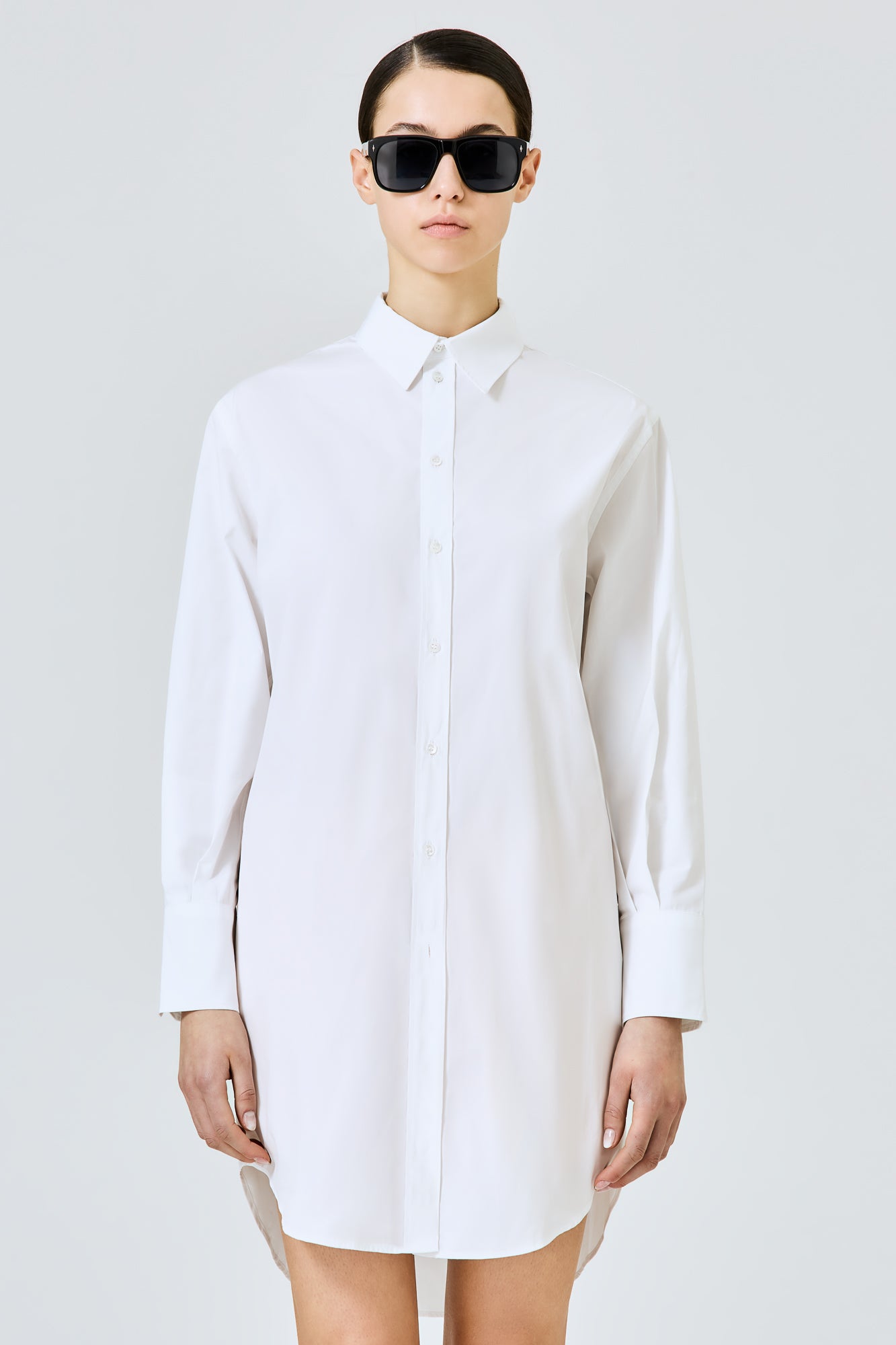 Sa Su Phi Marcella camicia lunga bianca cotone