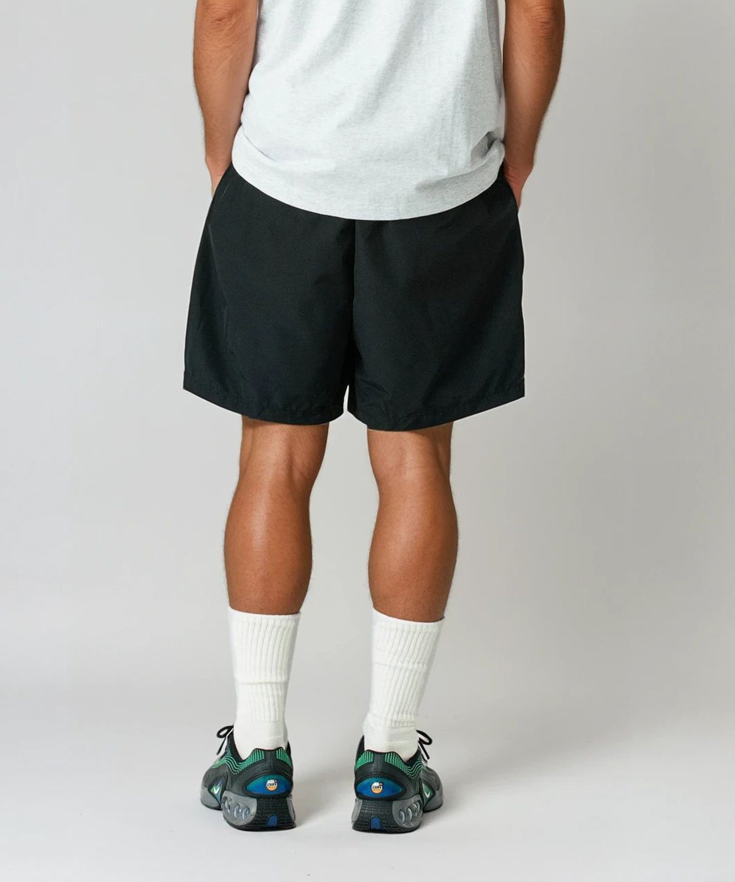 X-Large Embroidered Nylon Pantaloncini Nylon Logo