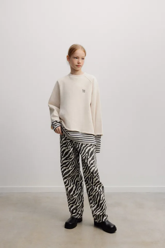 The New Society Fog felpa teen cotone mélange