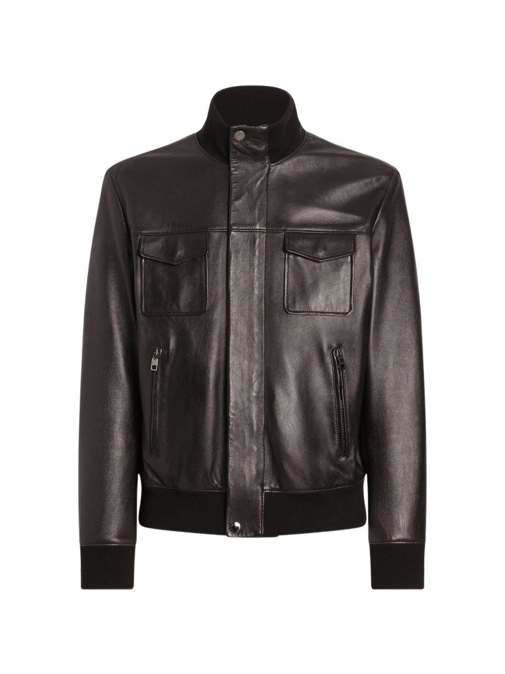 Dolce & Gabbana G9CHUL bomber uomo marrone