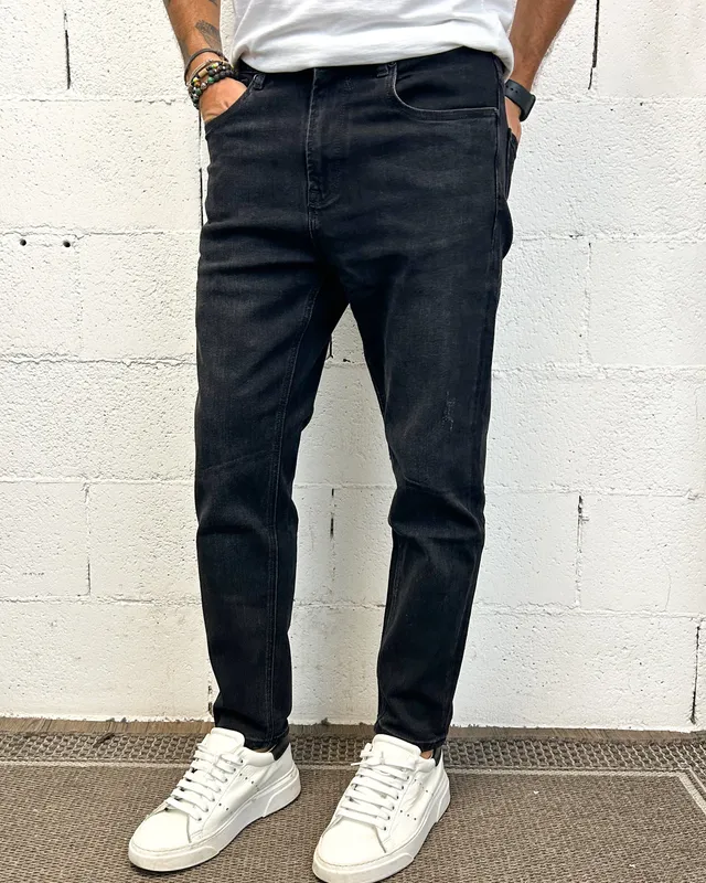 ONLYONE Mike Carrot jeans carrot neri black