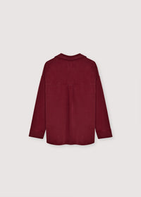 The New Society Tencel camicia donna Plum Fantasy lyocell