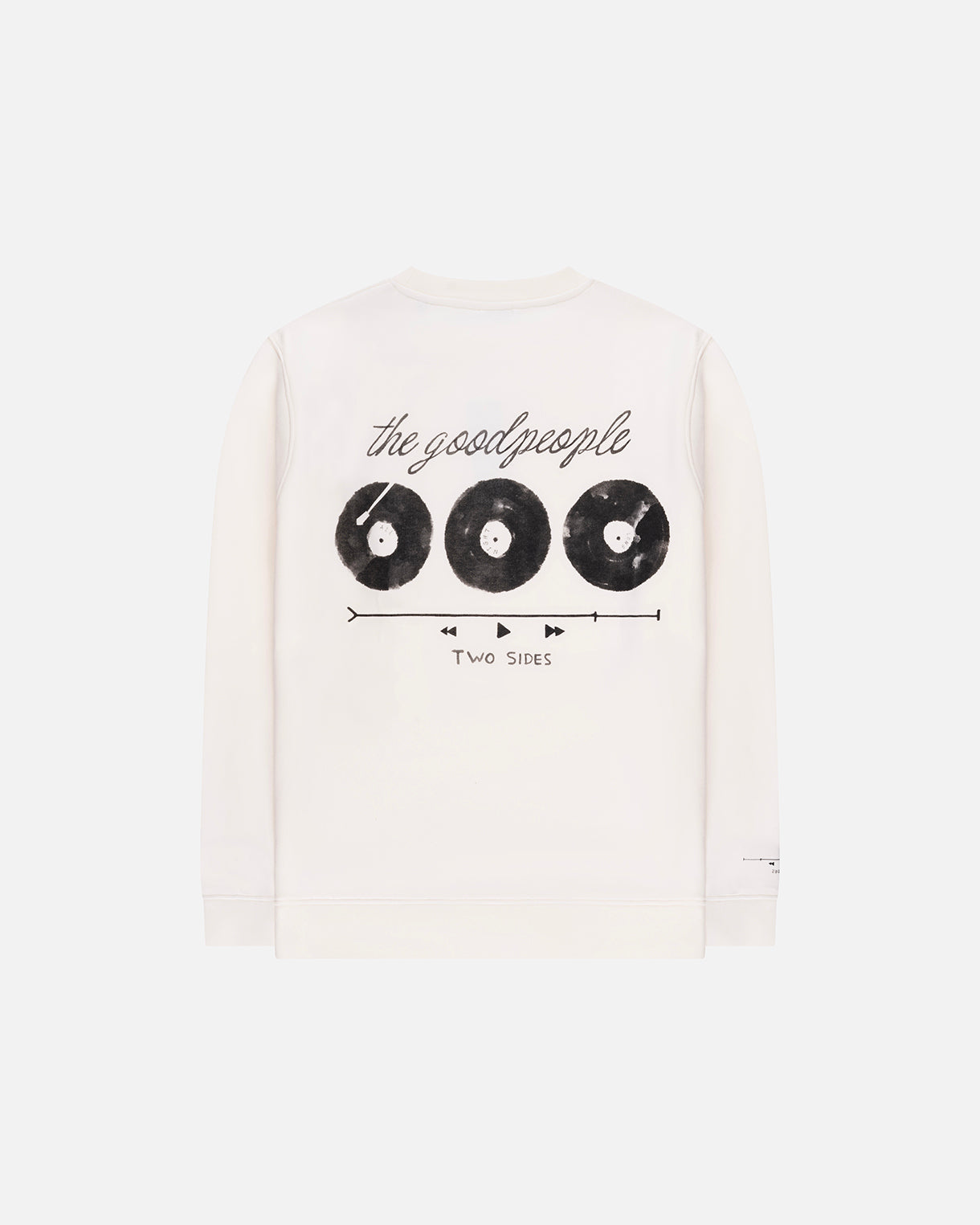 GOODPEOPLE Laurent maglione panna cotone 100%