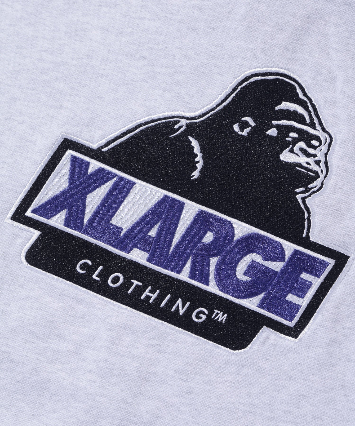 X-Large Slanted OG Zip felpa con cappuccio nero