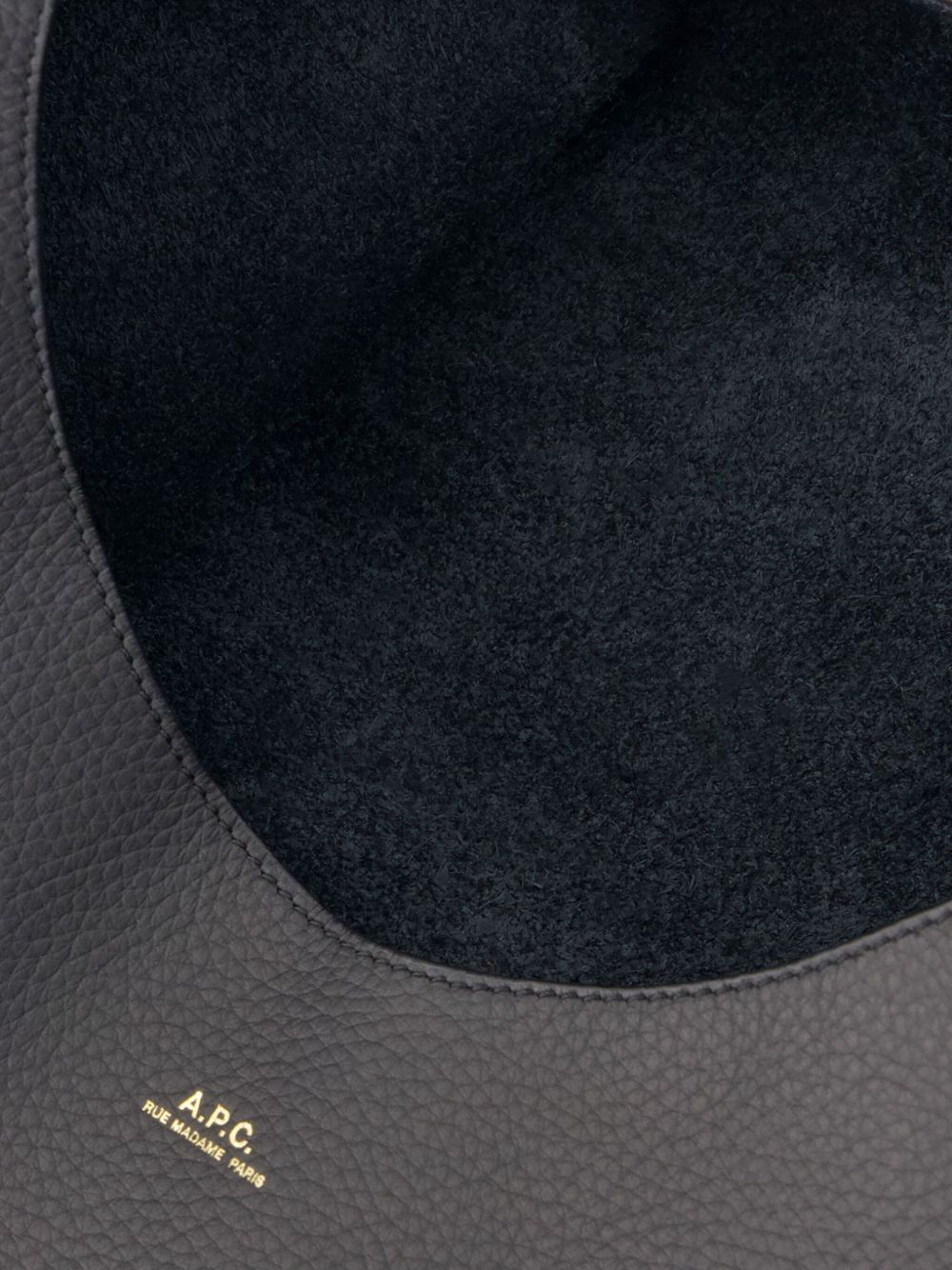 A.P.C. PXCBC portafoglio nero pelle uomo
