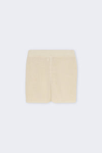 The New Society Lotus pantaloncini donna ecru cotone
