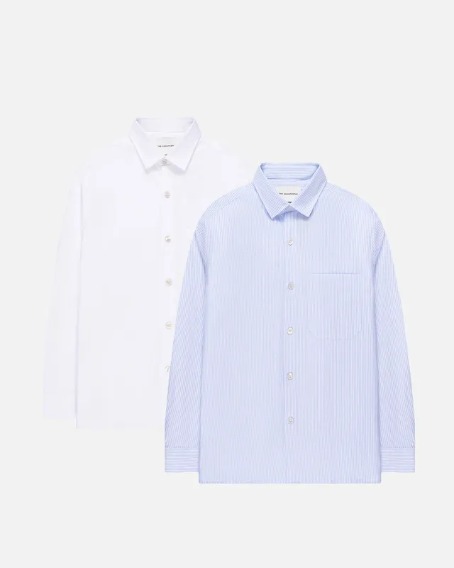 Goodpeople Sox camicia relaxed fit 2 pezzi cotone