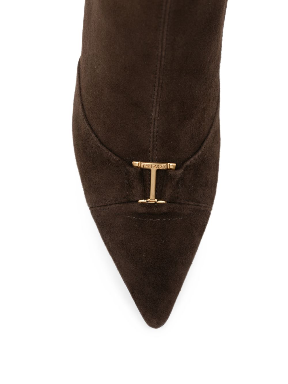 TWINSET 262TCP01G scarpe con tacco marrone