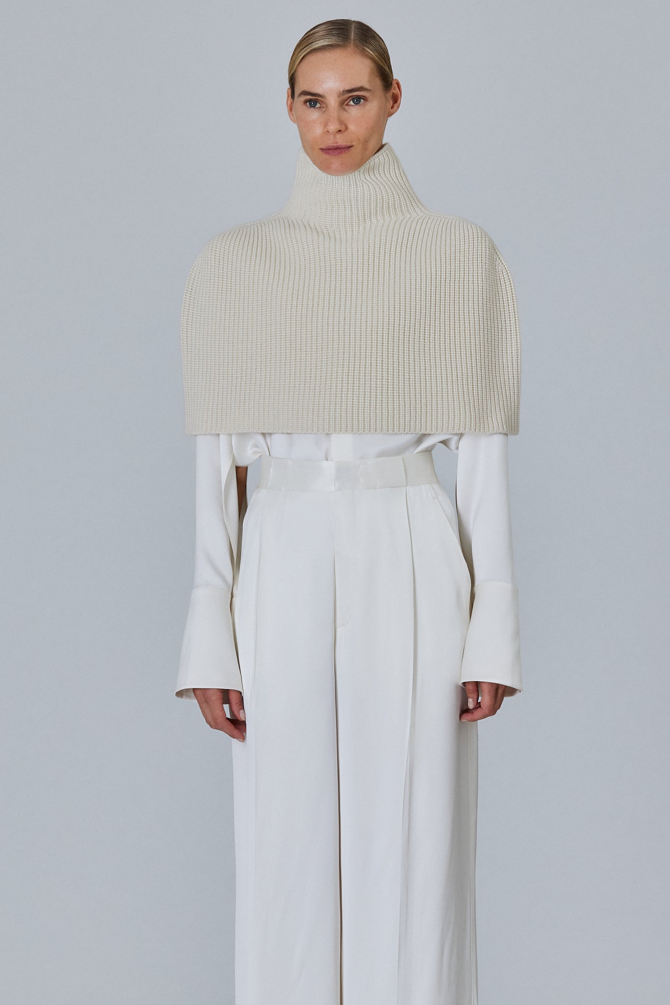 Sa Su Phi Mini Cape mantella cashmere taglia unica