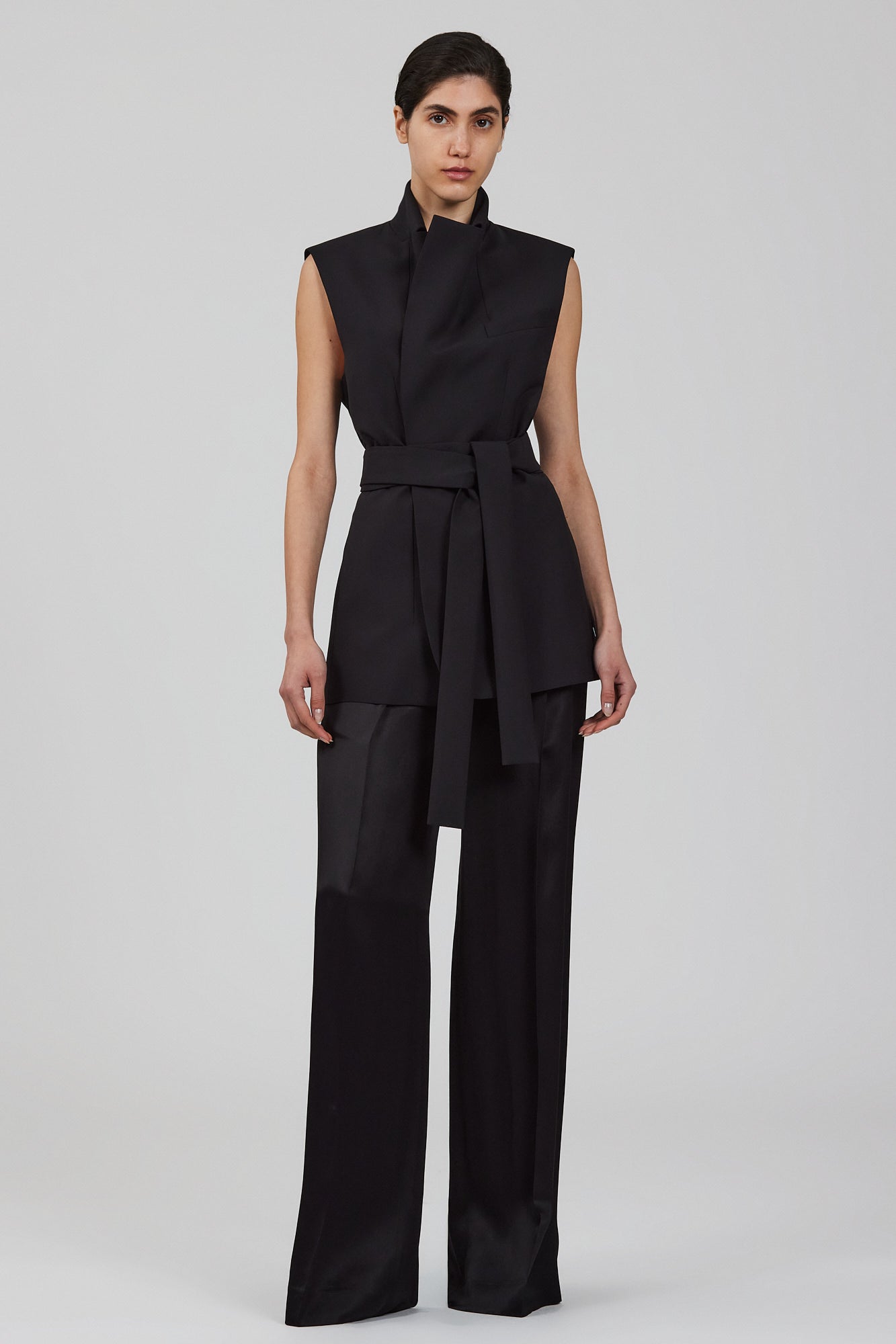 Sa Su Phi Lauren gilet taglia 36 nero lana