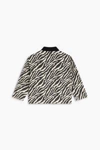 THE NEW SOCIETY Dakota Jacket giacca trapuntata zebra cotone
