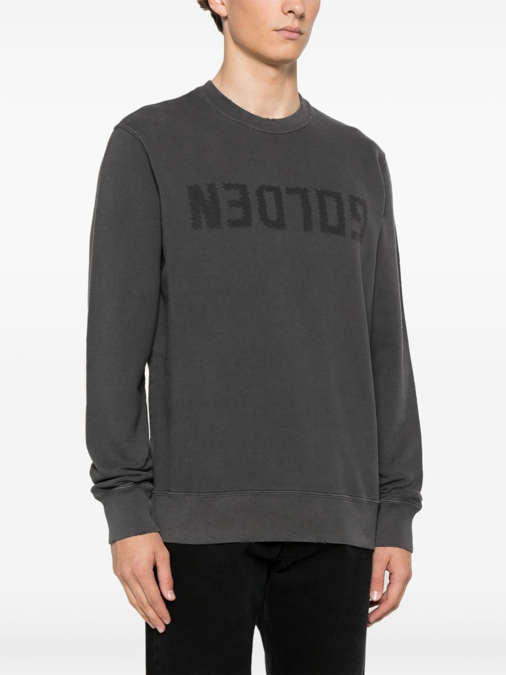 Golden Goose GMP01223 felpa uomo antracite