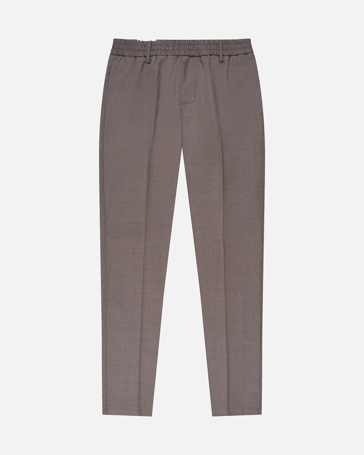 GOODPEOPLE Bien pantalone dritto mocca lana