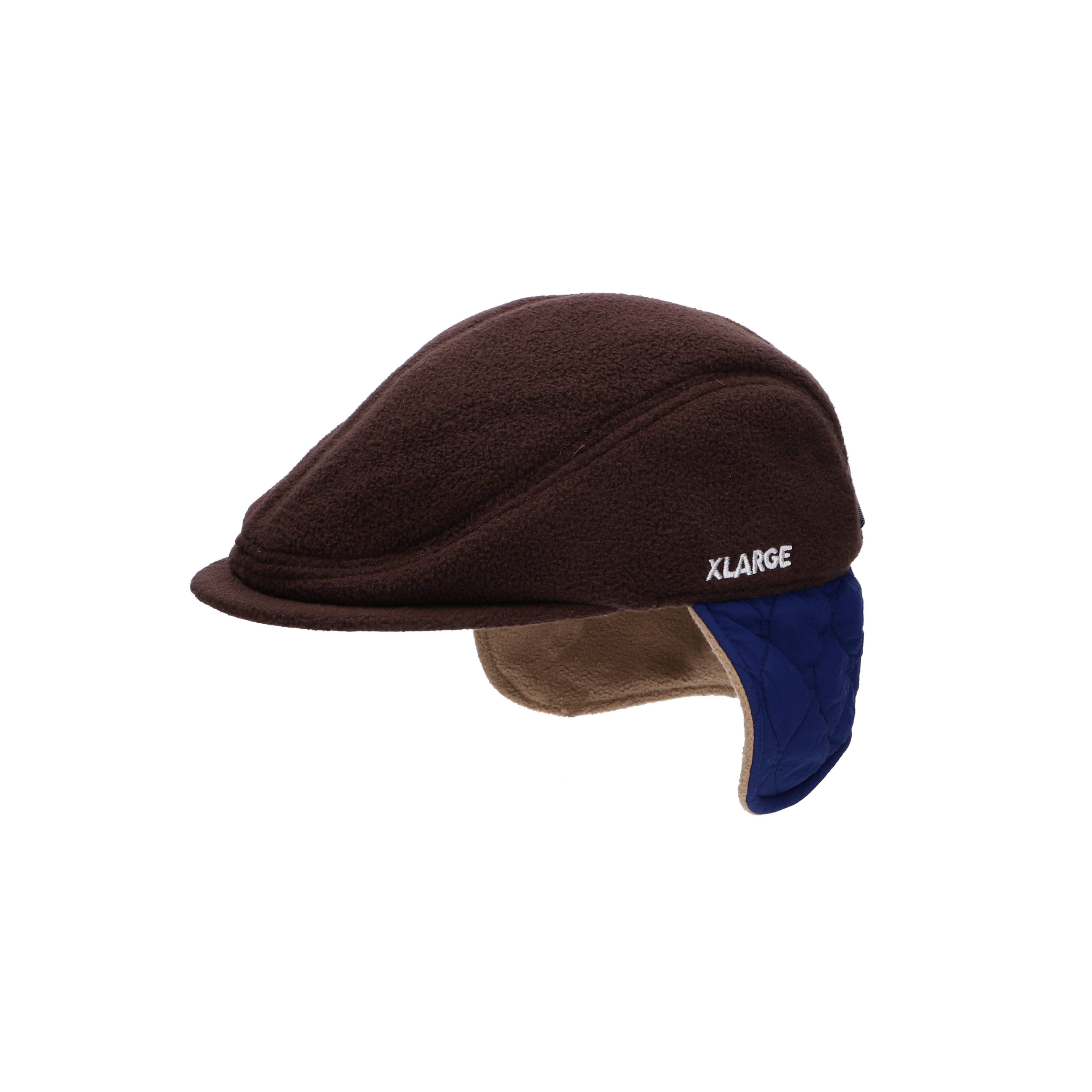 X-Large Fleece Flat Cap coppola in pile