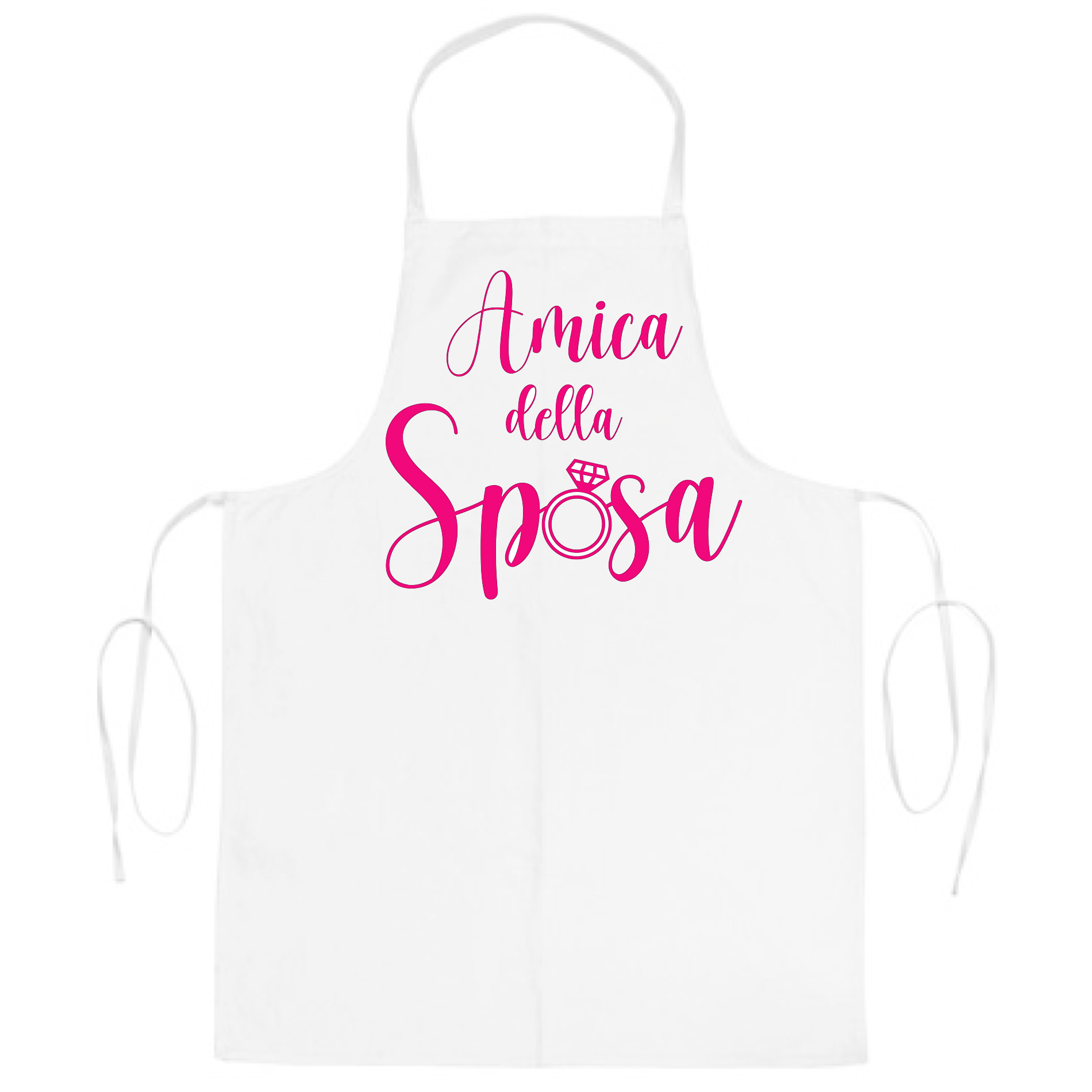 Mr. Gadgets Amica Della Sposa grembiule cucina personalizzato
