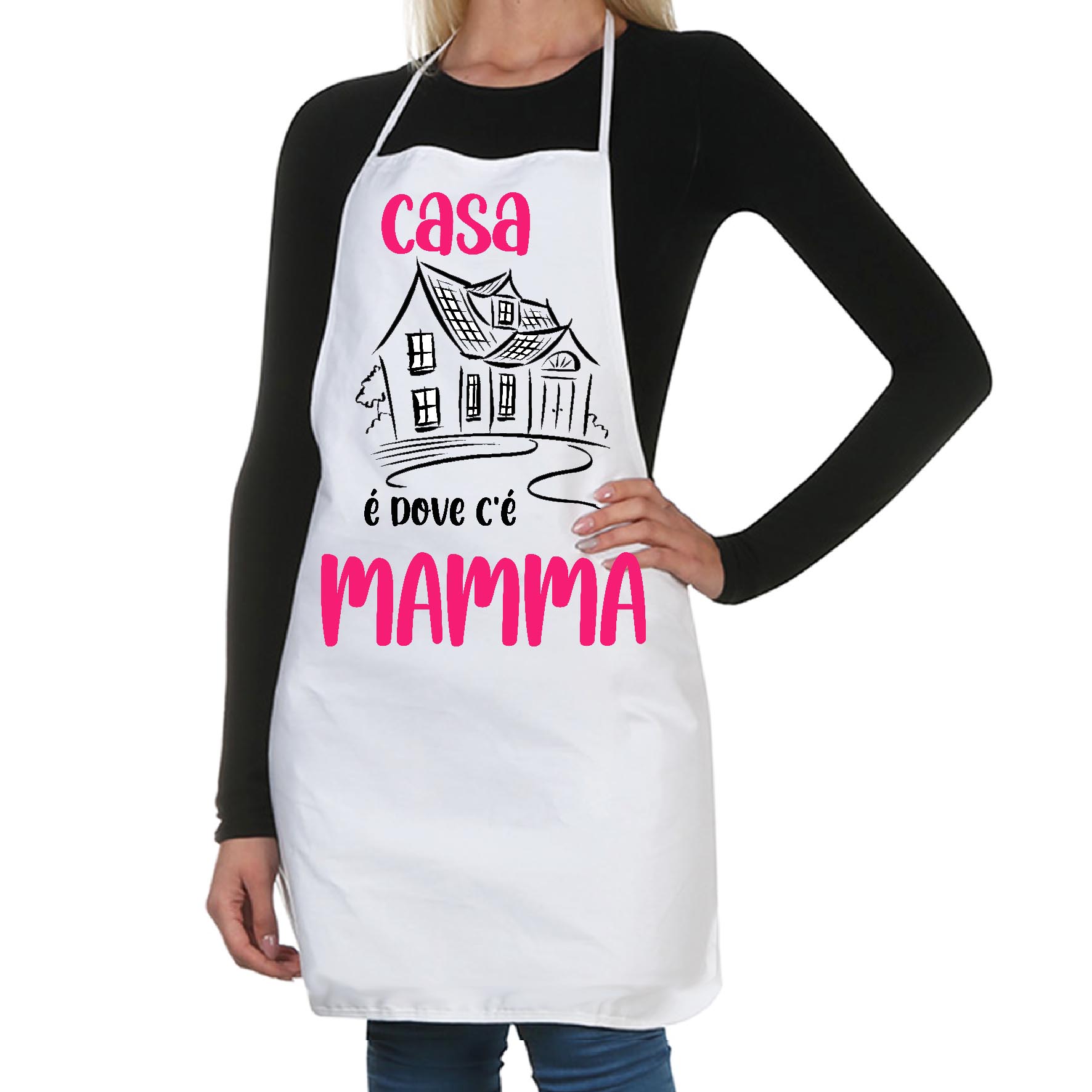 Mr. Gadgets Mamma grembiule cucina scritta mamma