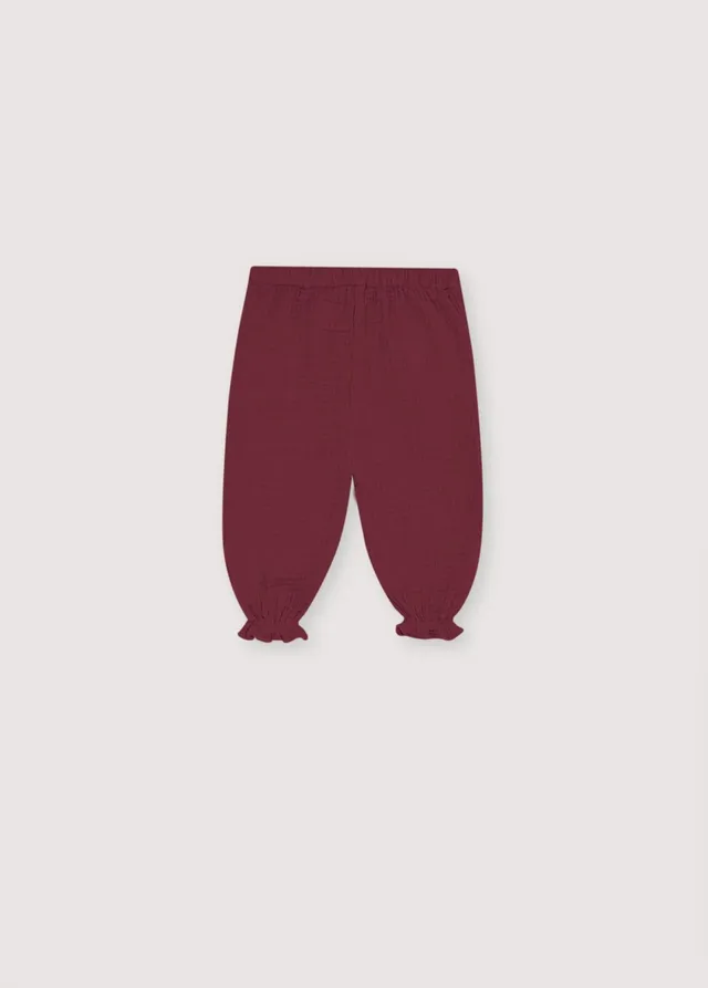 The New Society Maitea Baby pantaloni rosa 6 mesi