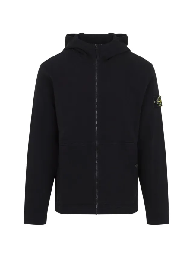 Stone Island L2S156100020 felpa nera uomo