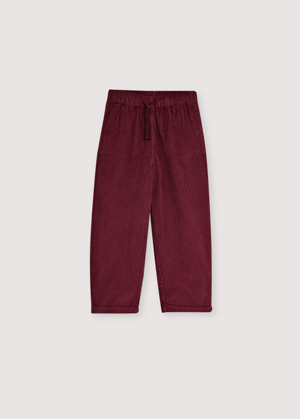 The New Society Nicol pantaloni velluto viola 6 anni cotone