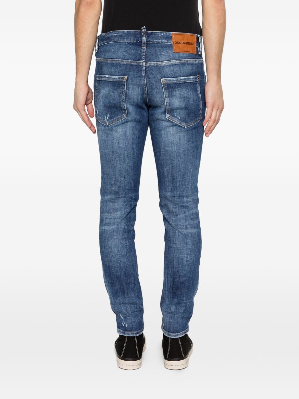 Dsquared2 S74LB1927 jeans uomo blu denim