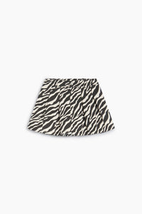 The New Society Dakota gonna bambina stampa zebra denim