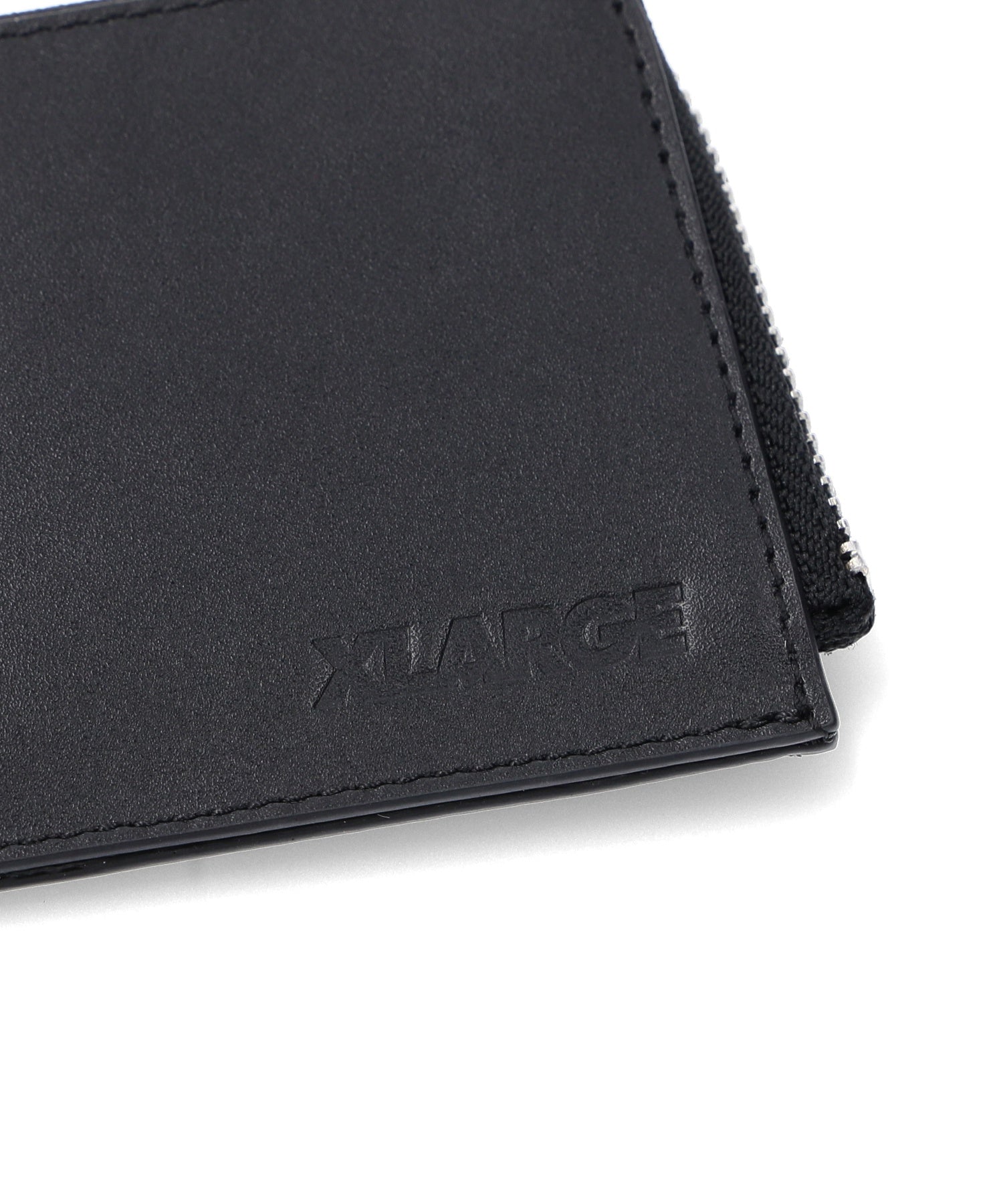 X-Large Leather Wallet portafoglio nero pelle
