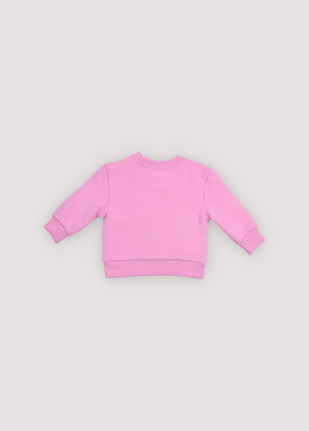 The New Society TNS Logo felpa neonato rosa 6 mesi cotone