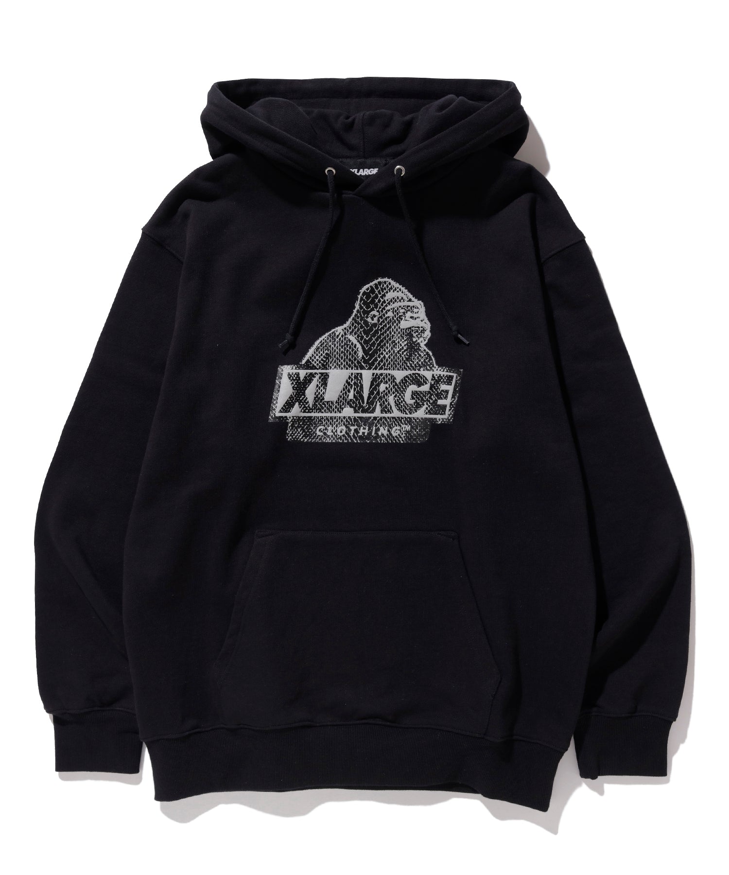 X-Large Python Slanted OG felpa cappuccio bianca S